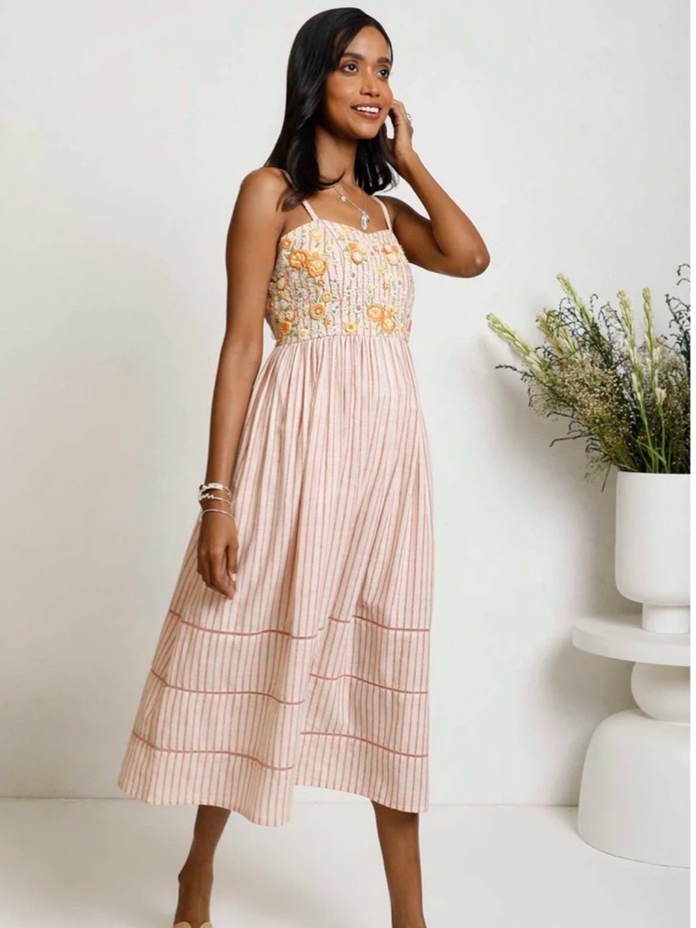 NWT! Originate Nostalgia 2.0 Midi Dress